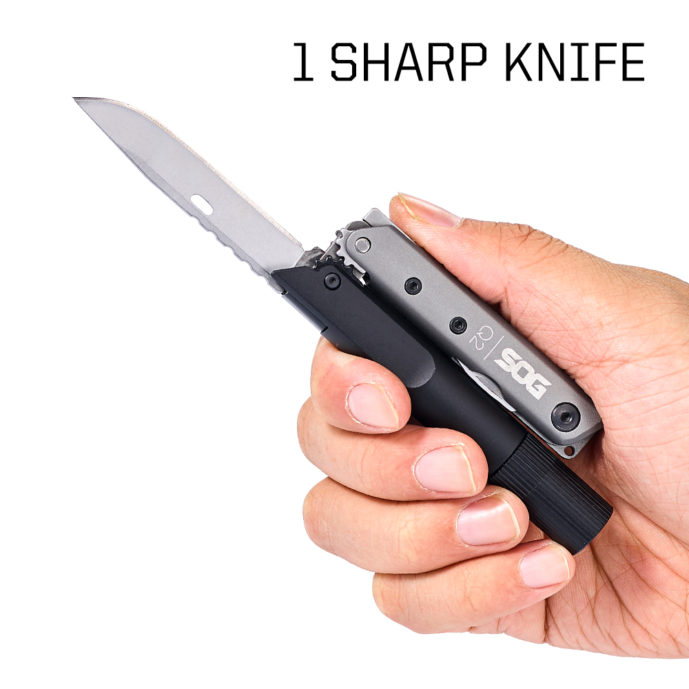 SOG BATON Q2 4'ü 1 Arada Çok A - Edc Carry Knife incelemesi ve fiyatı